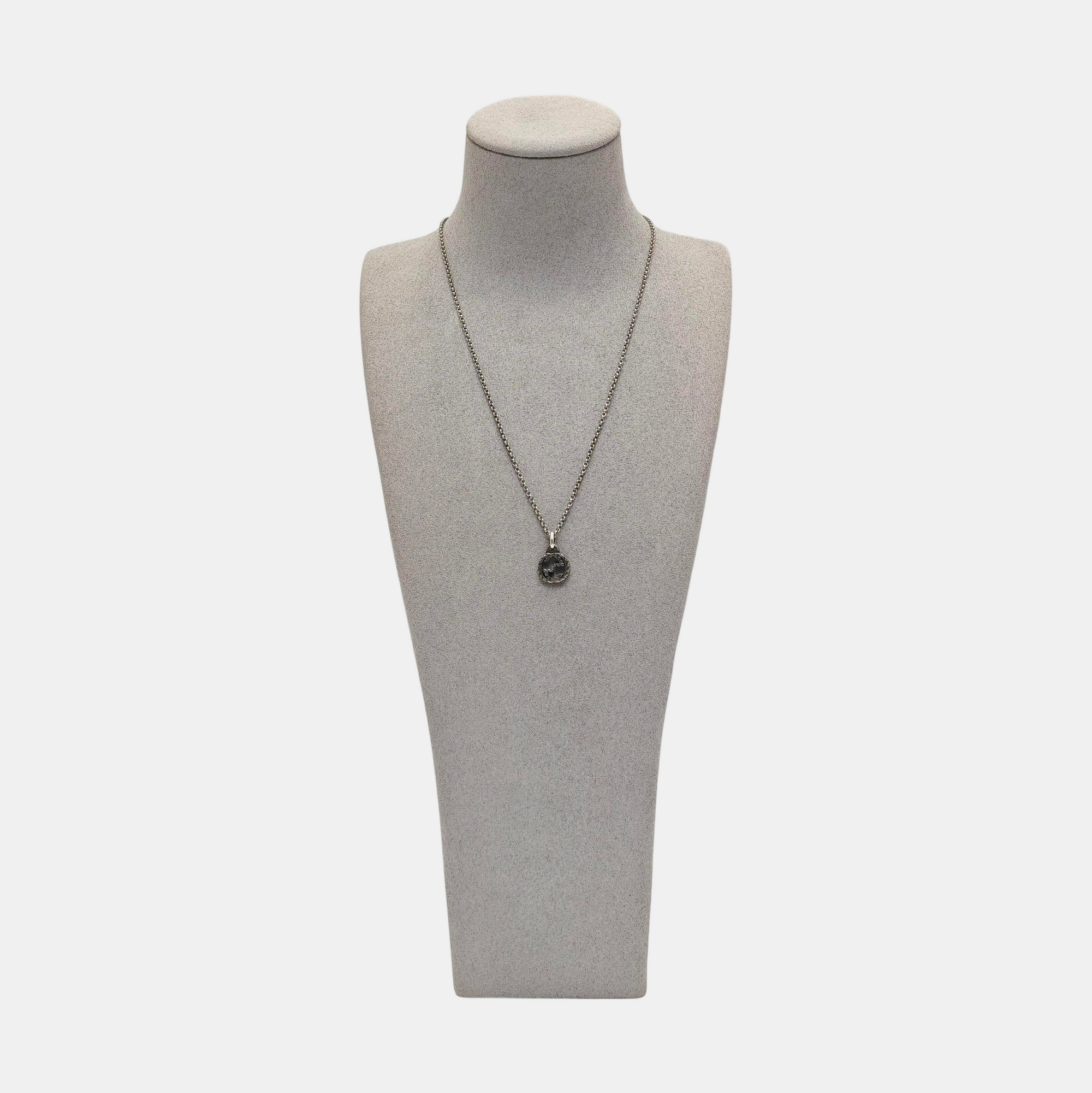 Interlocking G 925 Sterling Silver Necklace