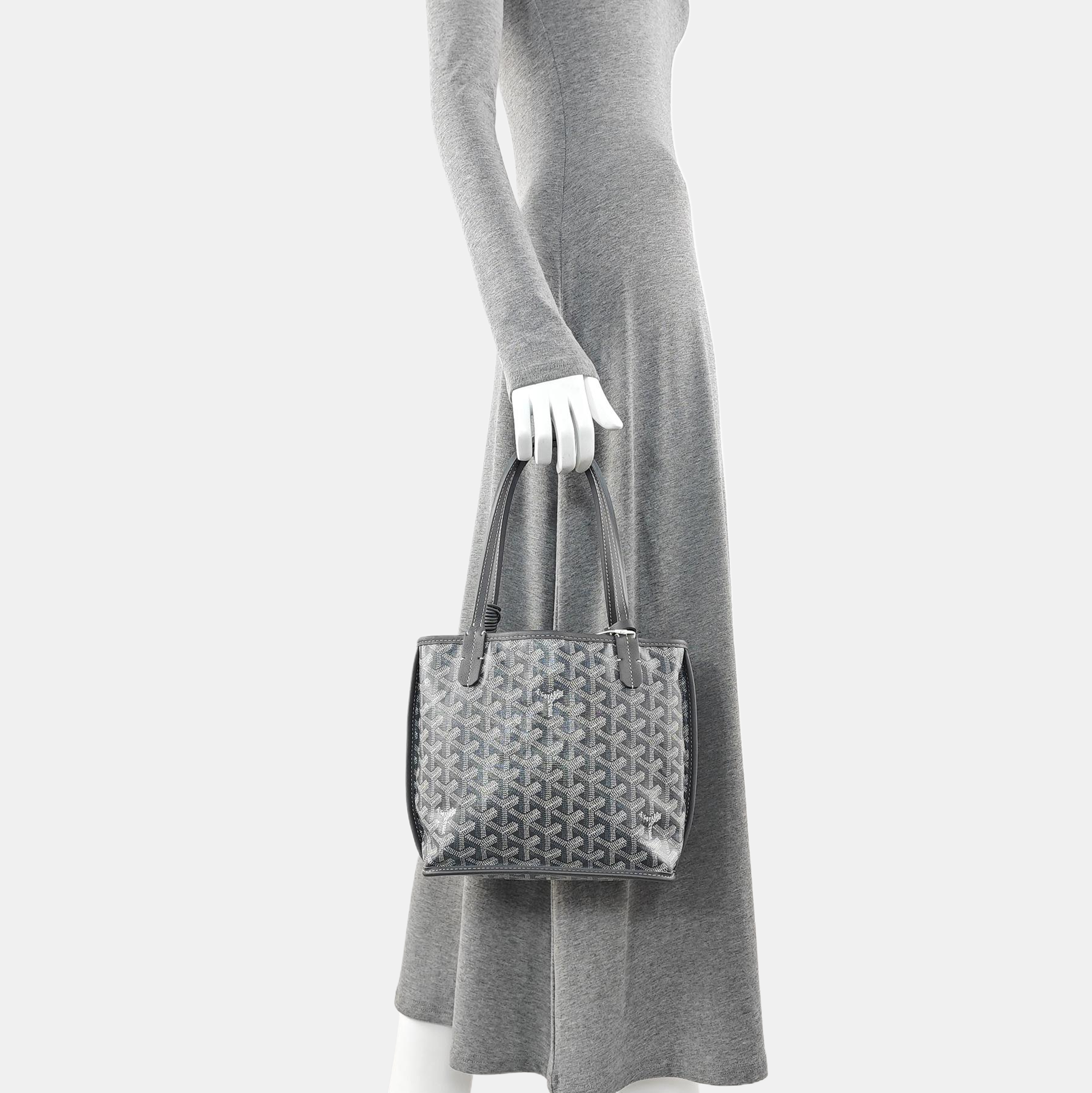 Anjou Coated Canvas Gray