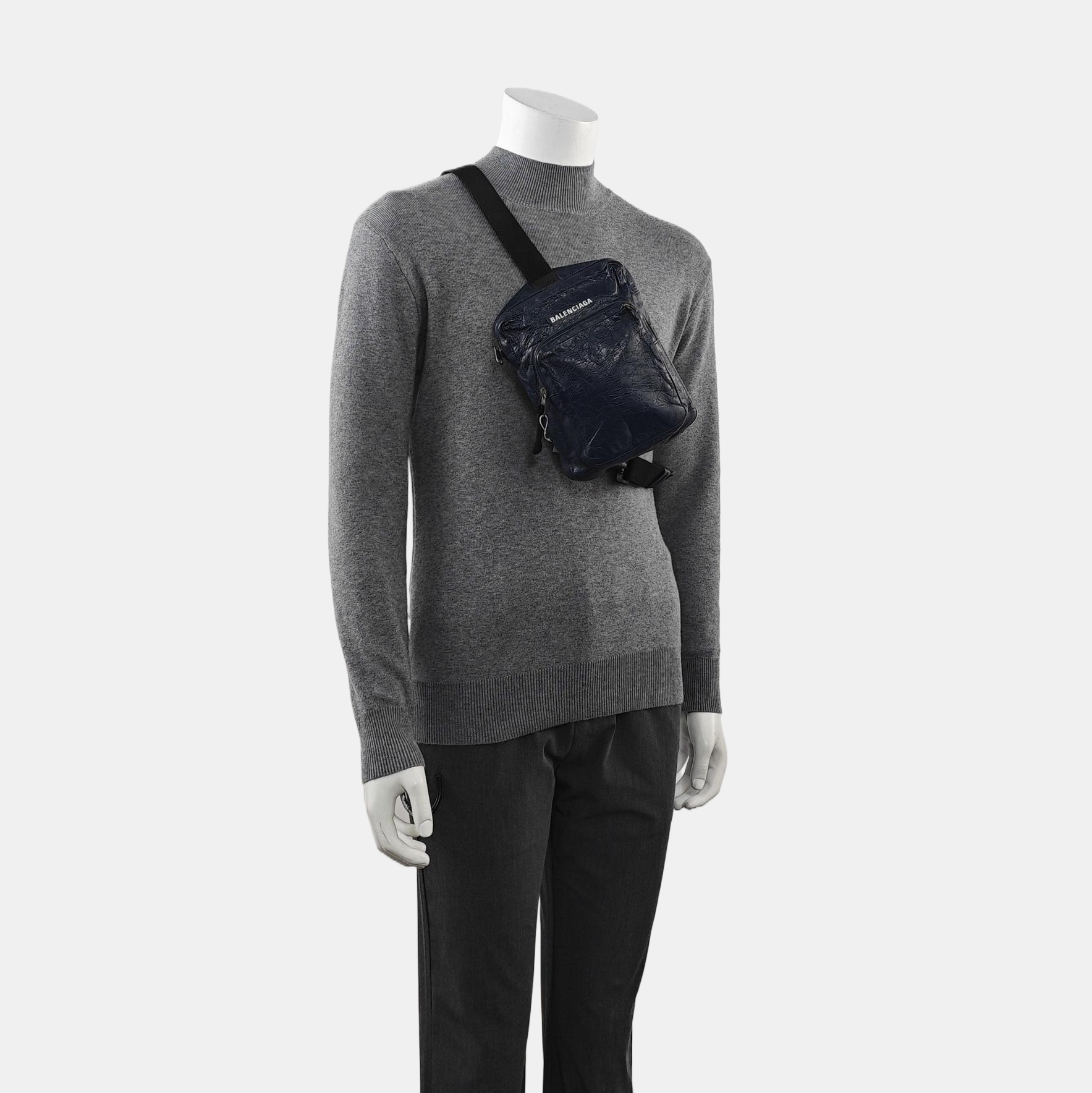 Explorer Small Lambskin Blue