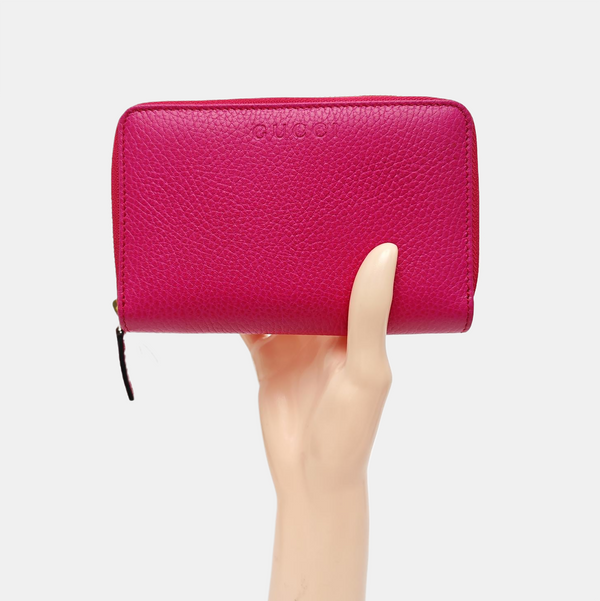 Calfskin Wallet Red