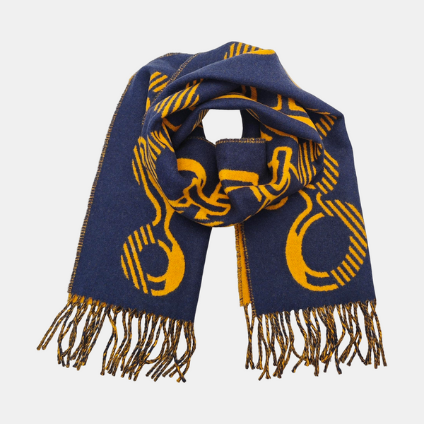 Cashmere Scarf Blue