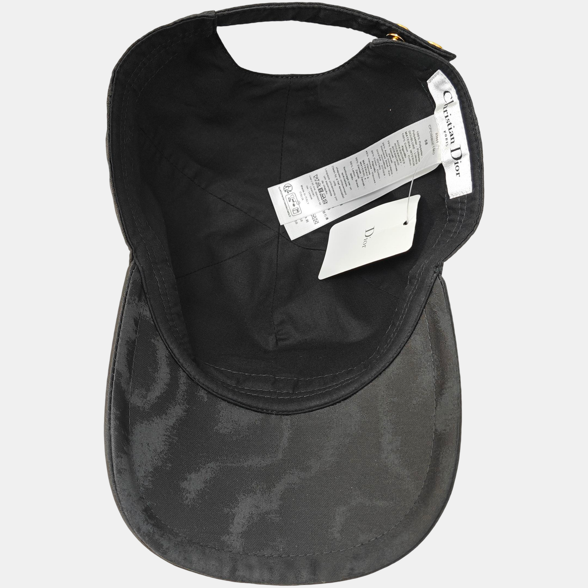 Polyester Hat Black