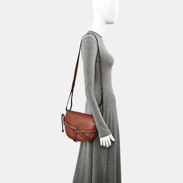 Gate Small Calfskin Brown