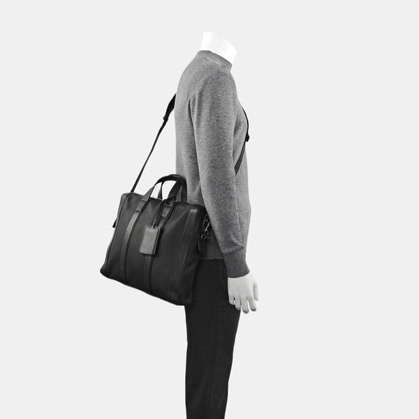 Calfskin Shoulder Bag Black