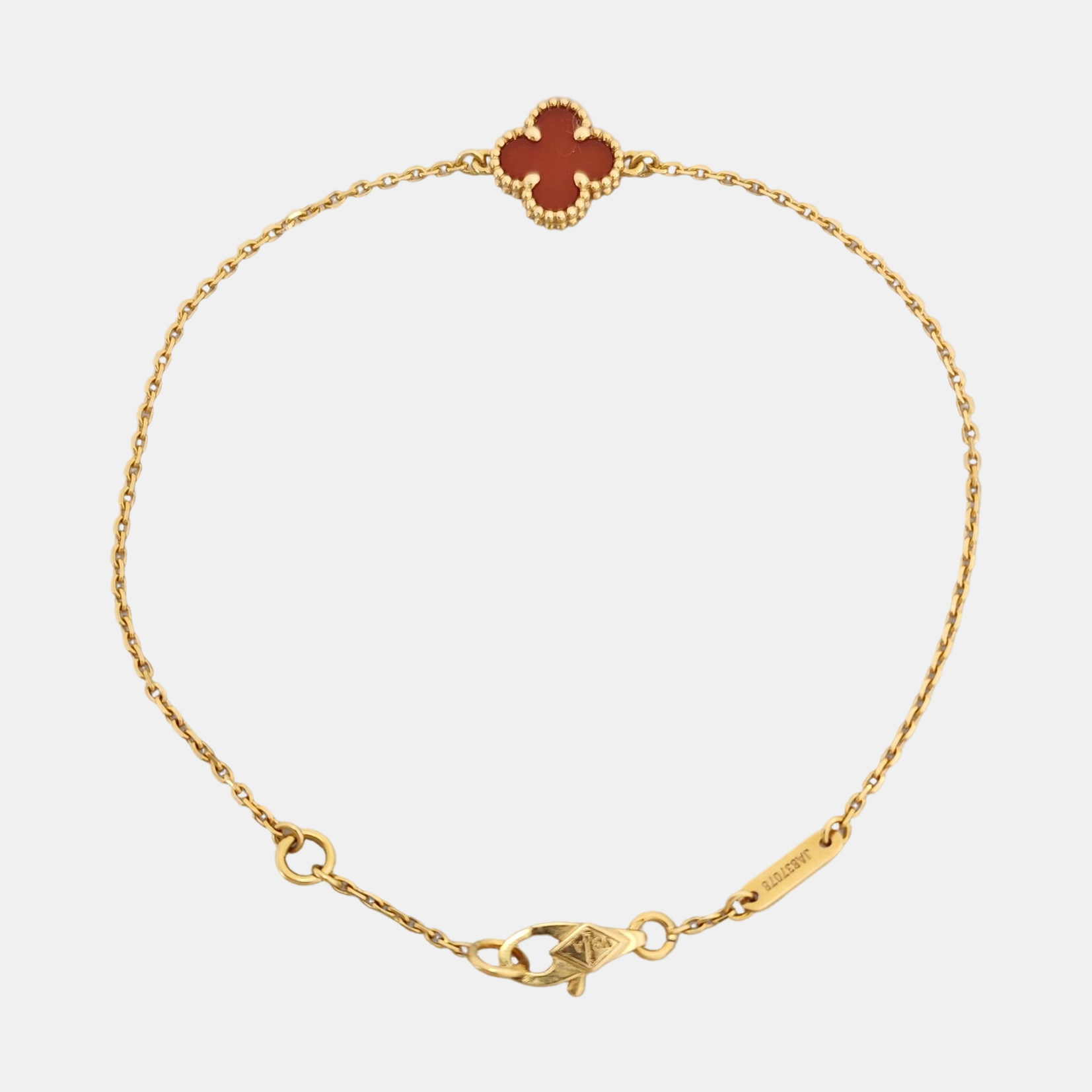 Sweet Alhambra 18k Rose Gold Bracelet