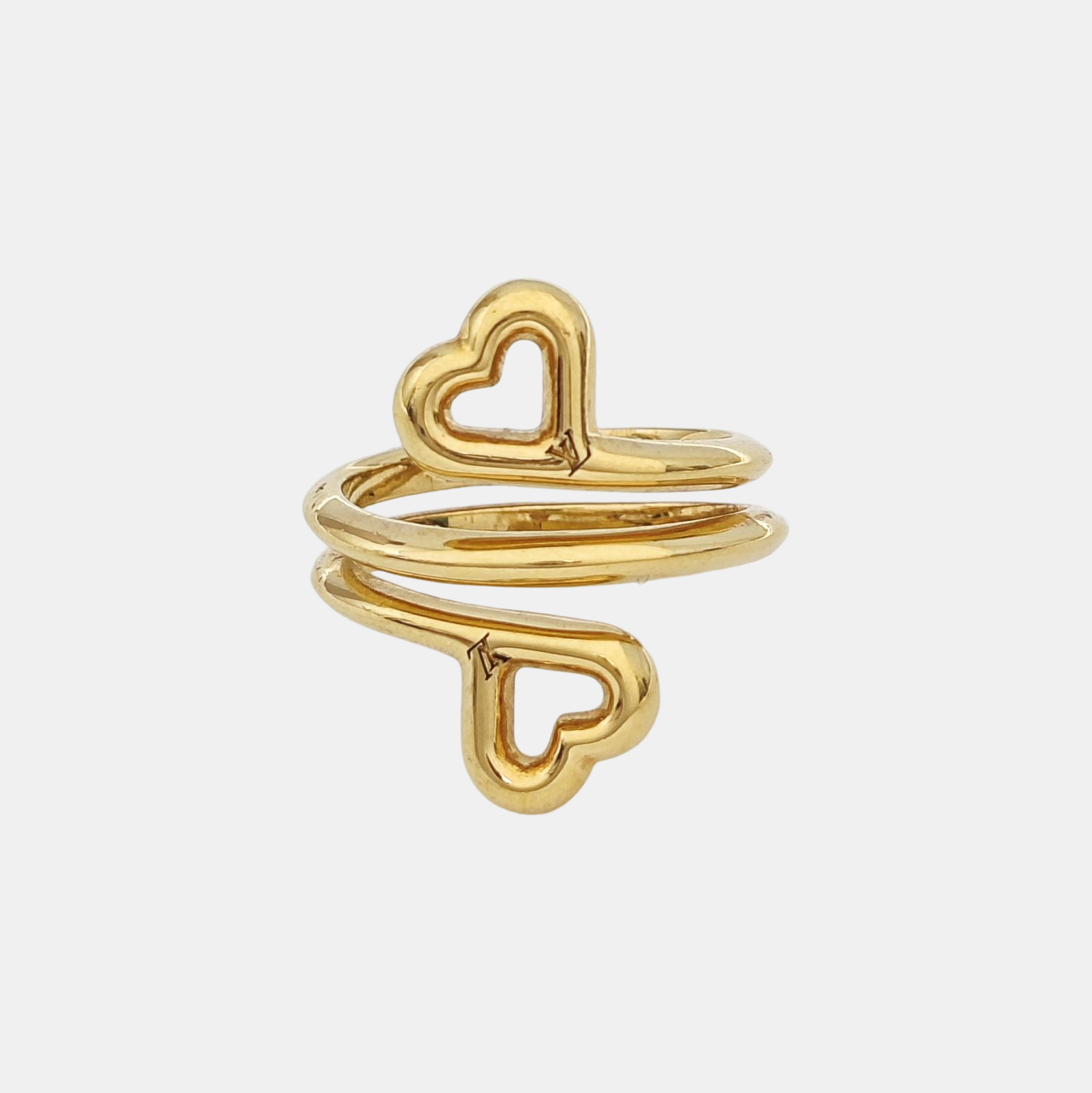 Metal Gold Ring EU 54