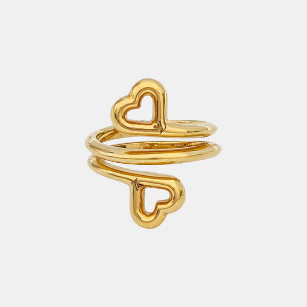 Metal Gold Ring EU 54