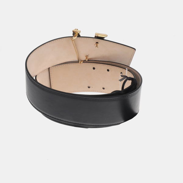 Black Leather Belt
