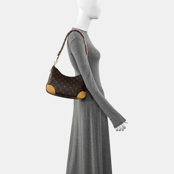 BOULOGNE Monogram Coated Canvas Brown