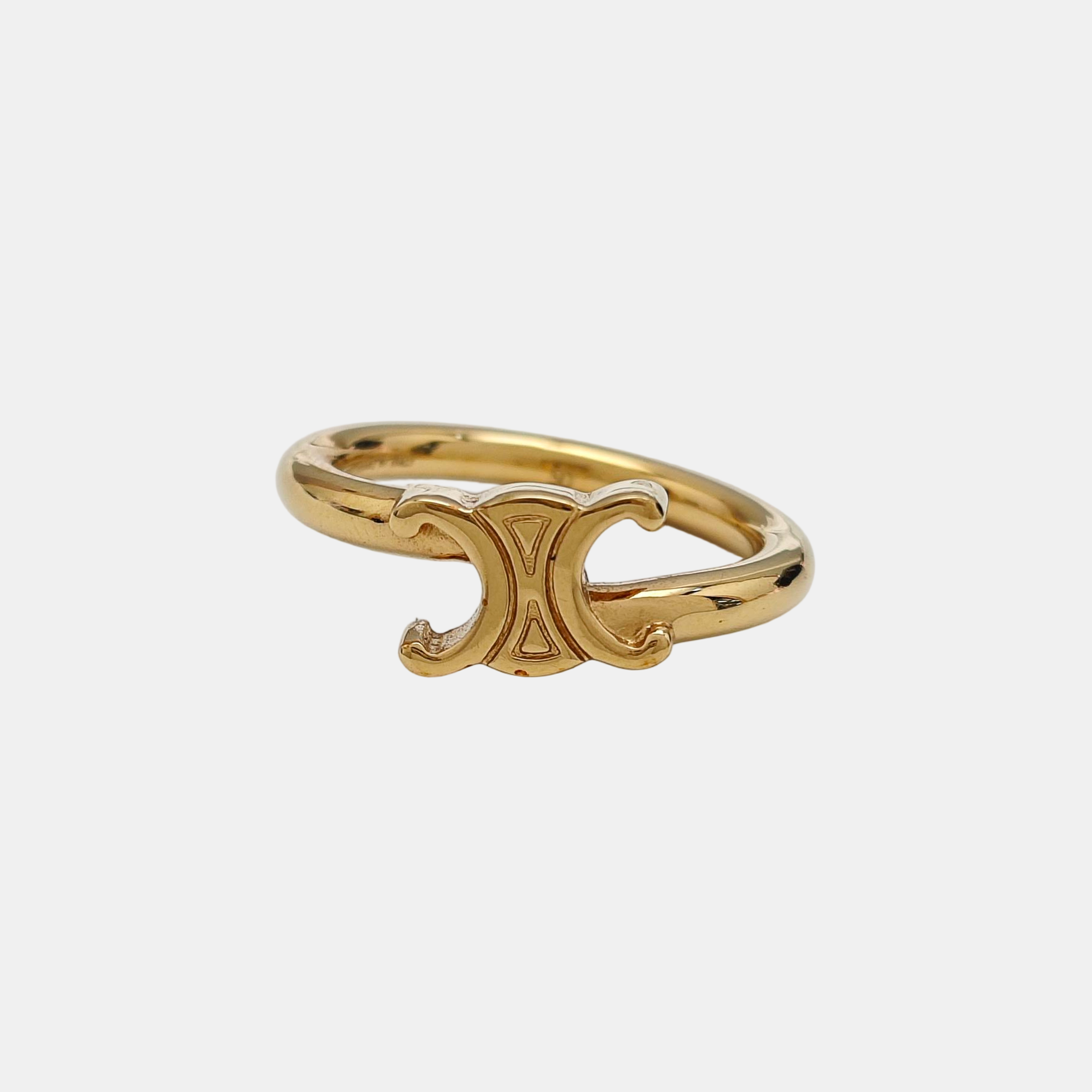 Metal Gold Ring HK 11