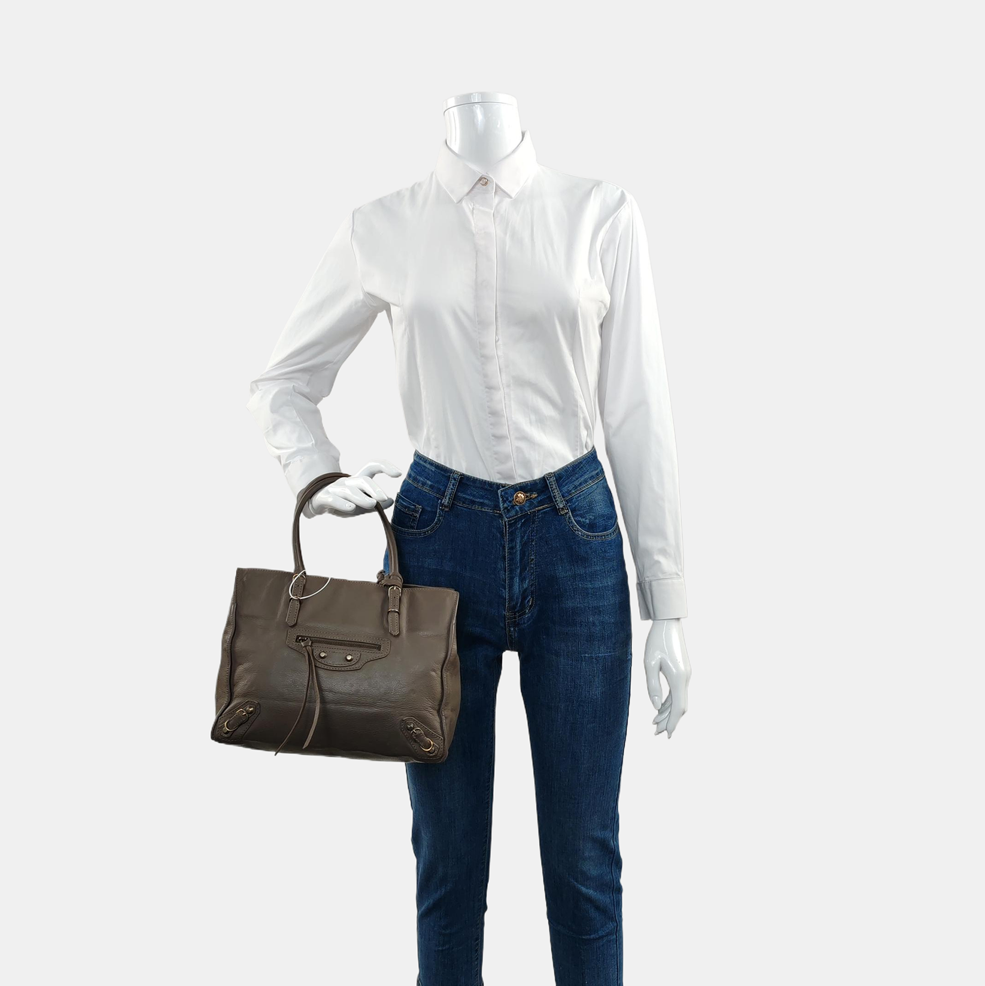 Papier Calfskin Gray