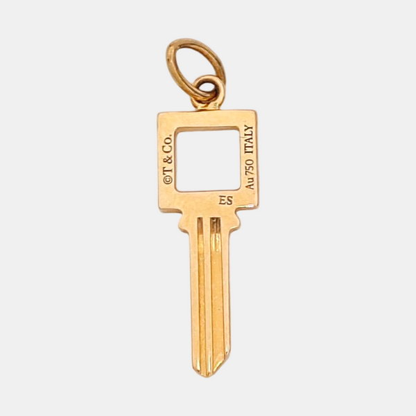 Tiffany Keys 18k Rose Gold Pendant
