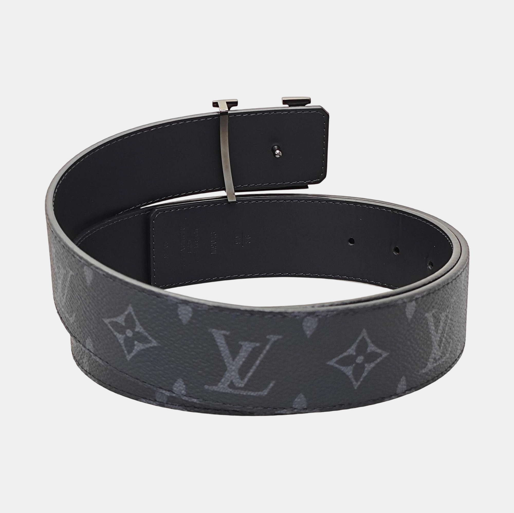 Coated Canvas Belt Black