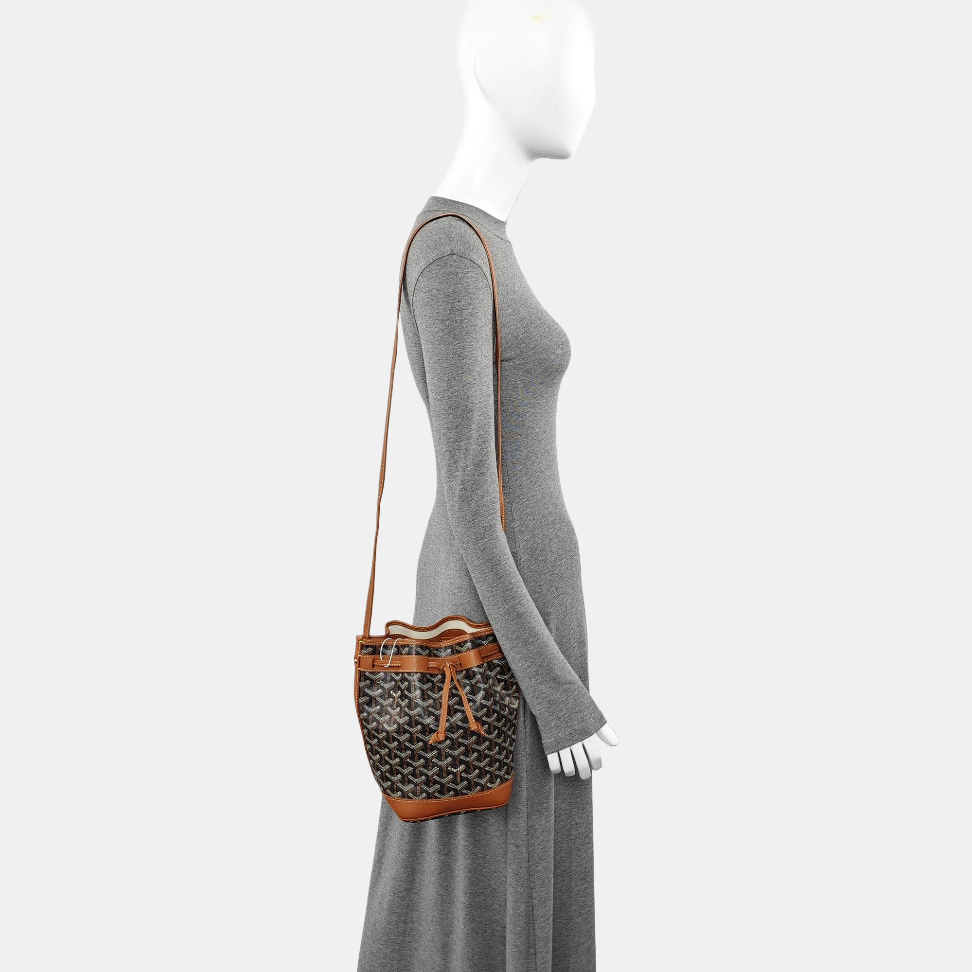 Petit Flot Coated Canvas Brown