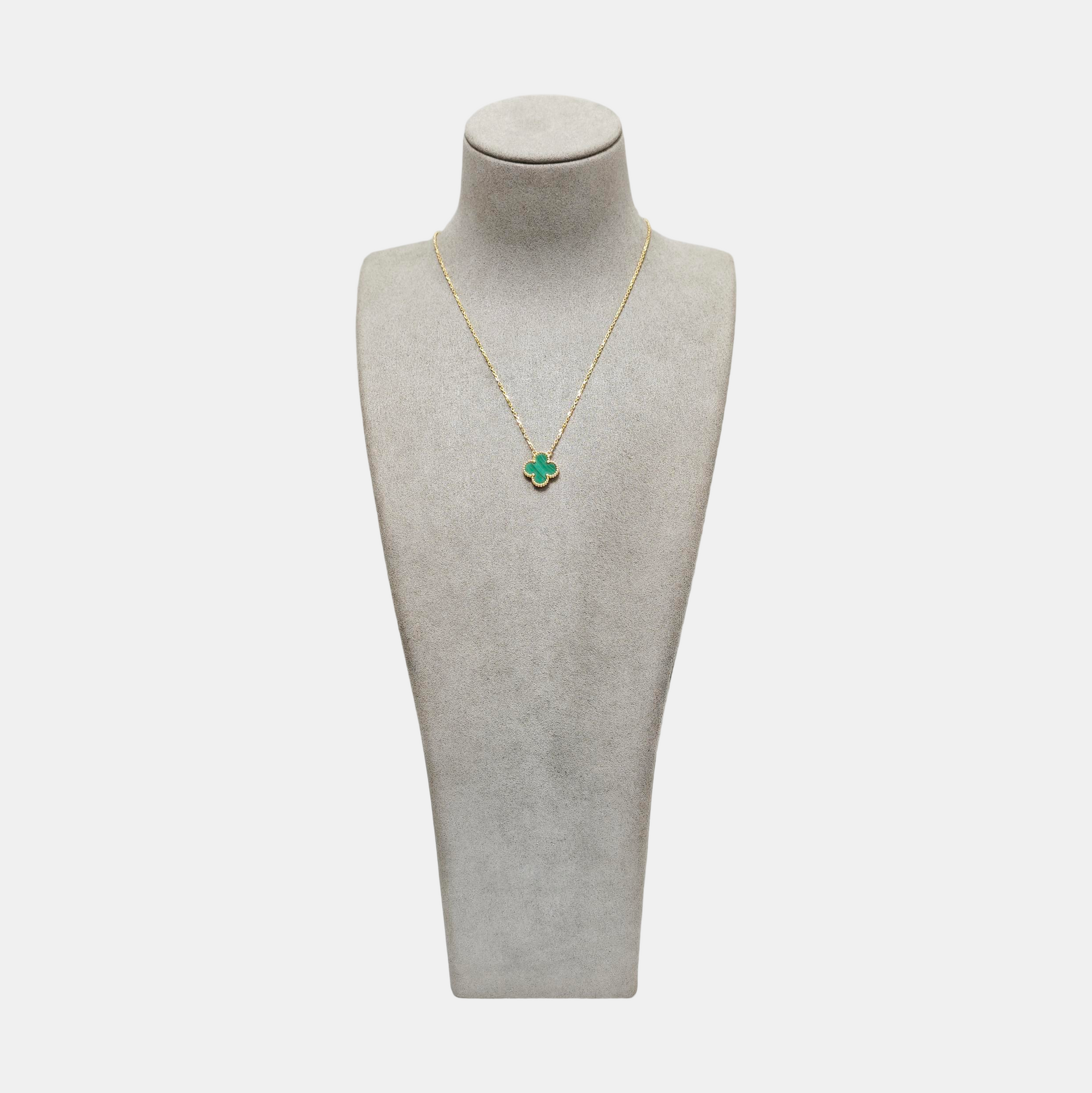 Vintage Alhambra 18k Gold Necklace