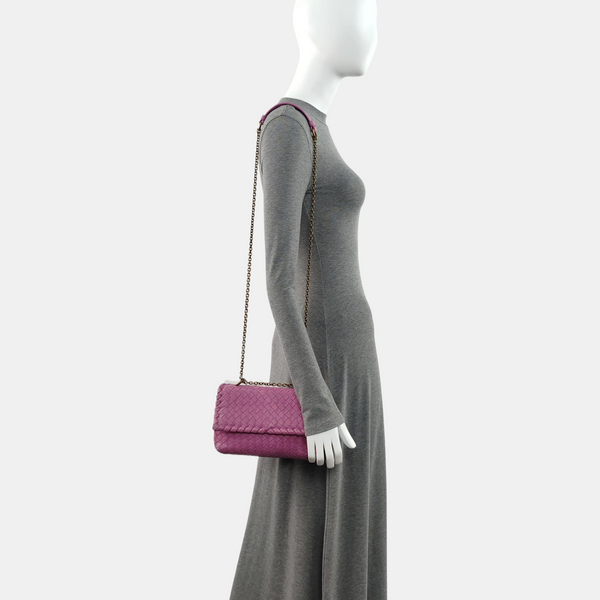 Authenticated pre-owned  Olimpia Lambskin Purple - Shoulder Bag at Looply