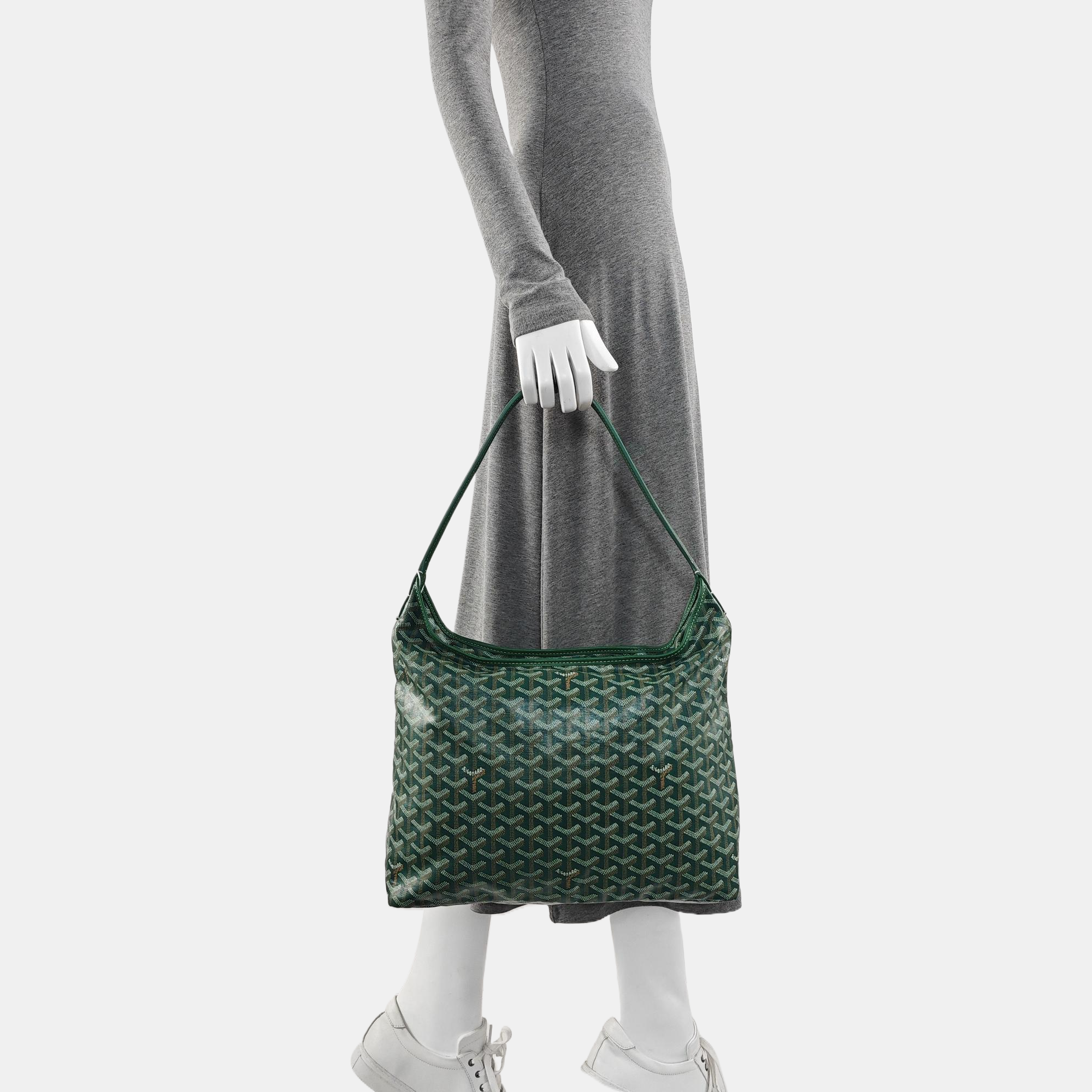 Hobo Coated Canvas Green