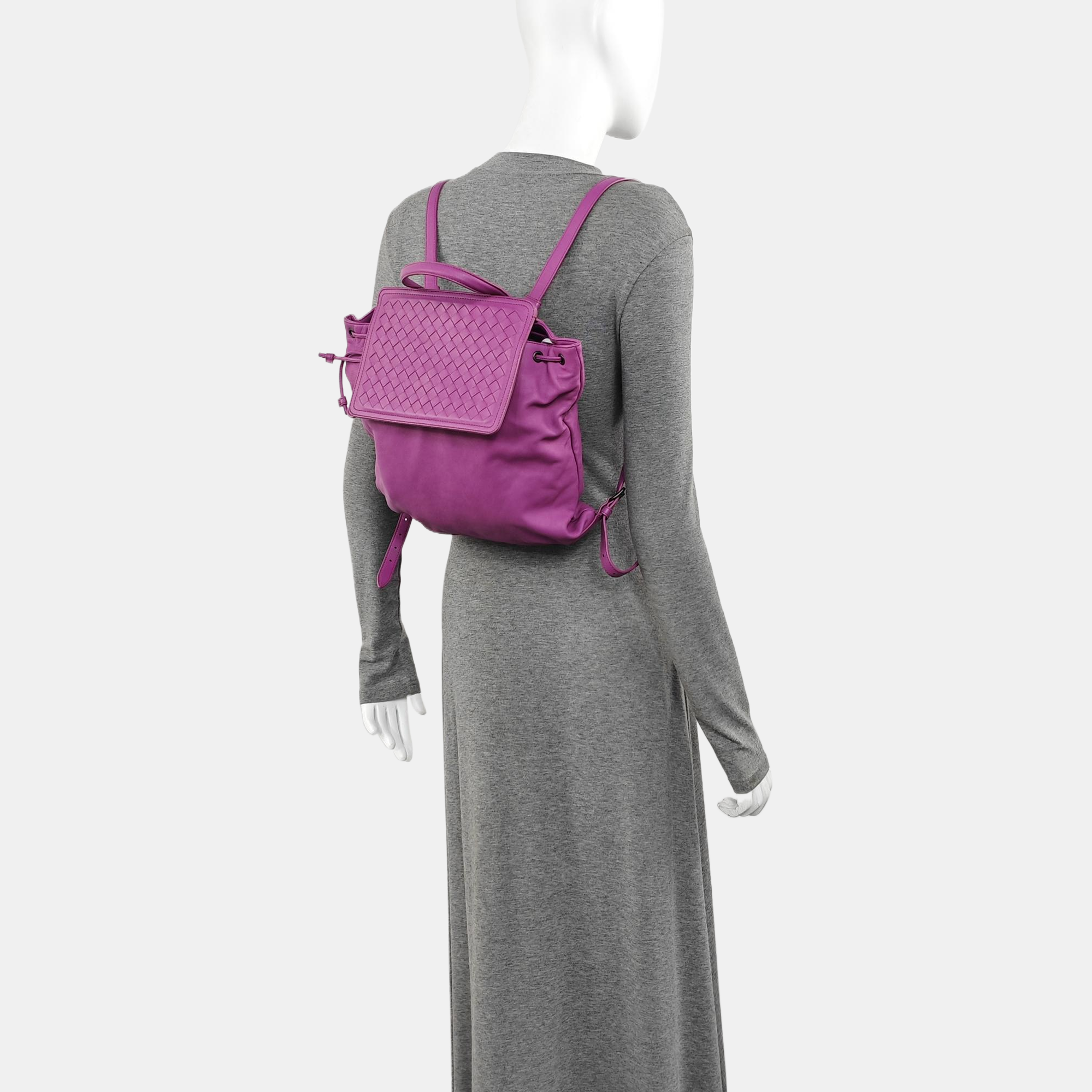 Calfskin Backpack Purple