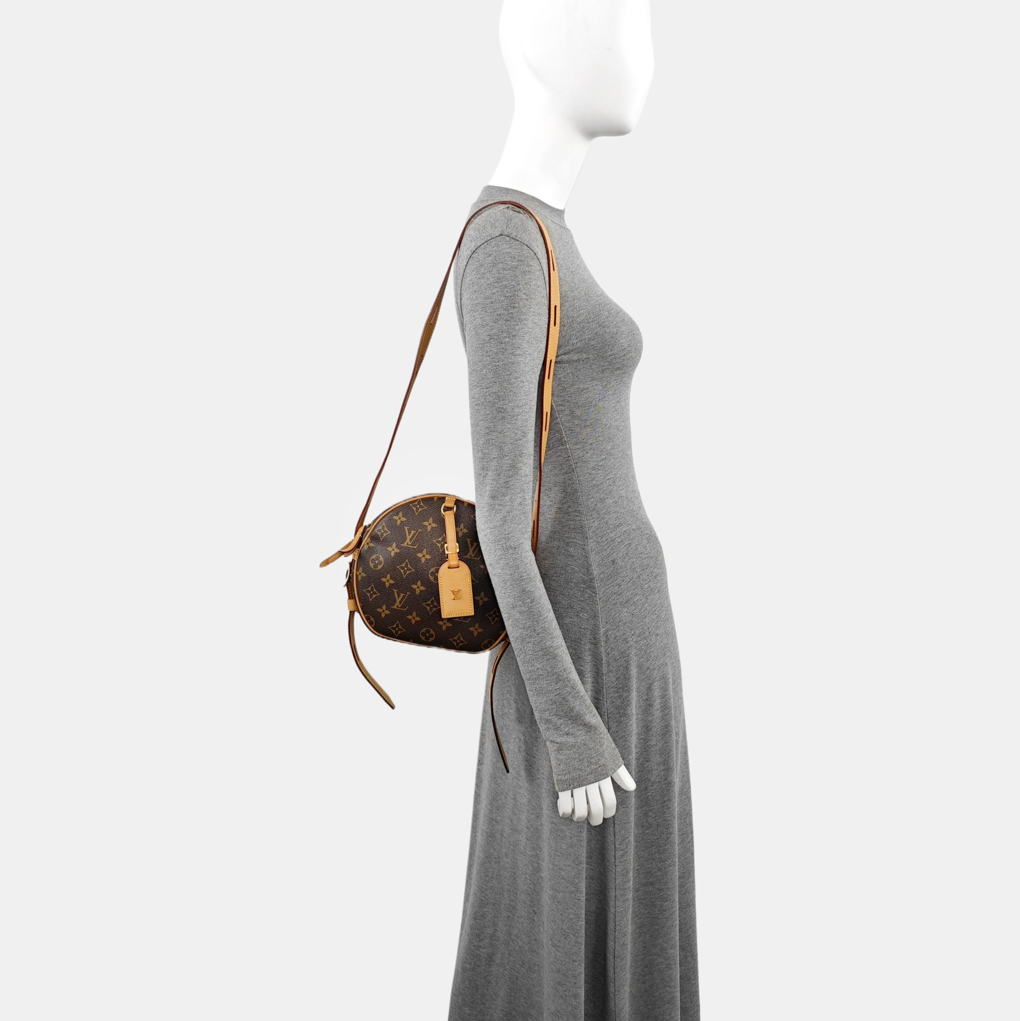 BOITE CHAPEAU MM Monogram Coated Canvas Brown