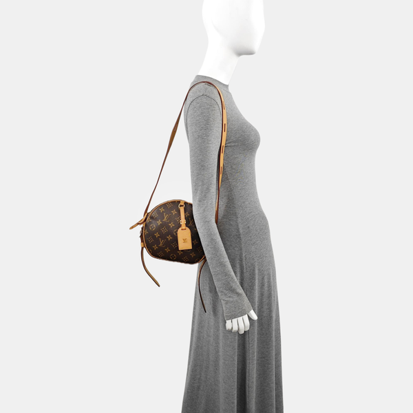 BOITE CHAPEAU MM Monogram Coated Canvas Brown
