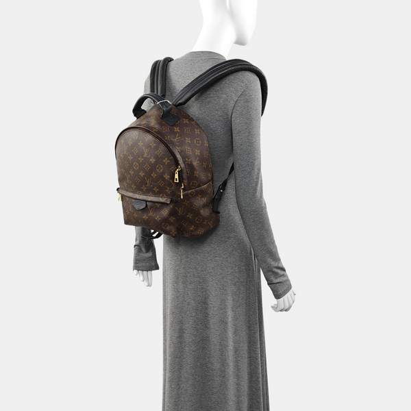 PALM SPRINGS MM Monogram Coated Canvas Brown