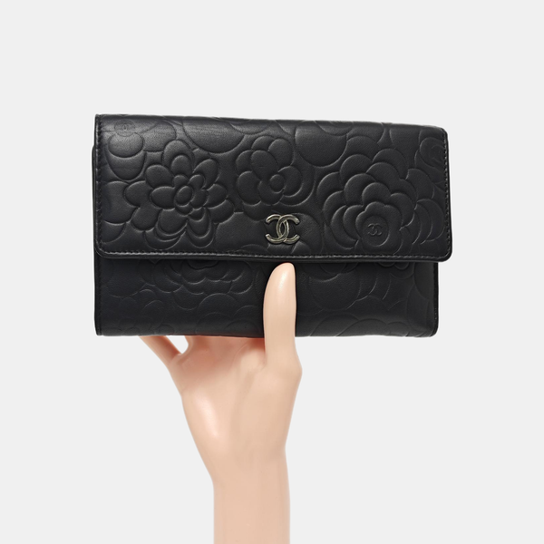 Lambskin Wallet Black