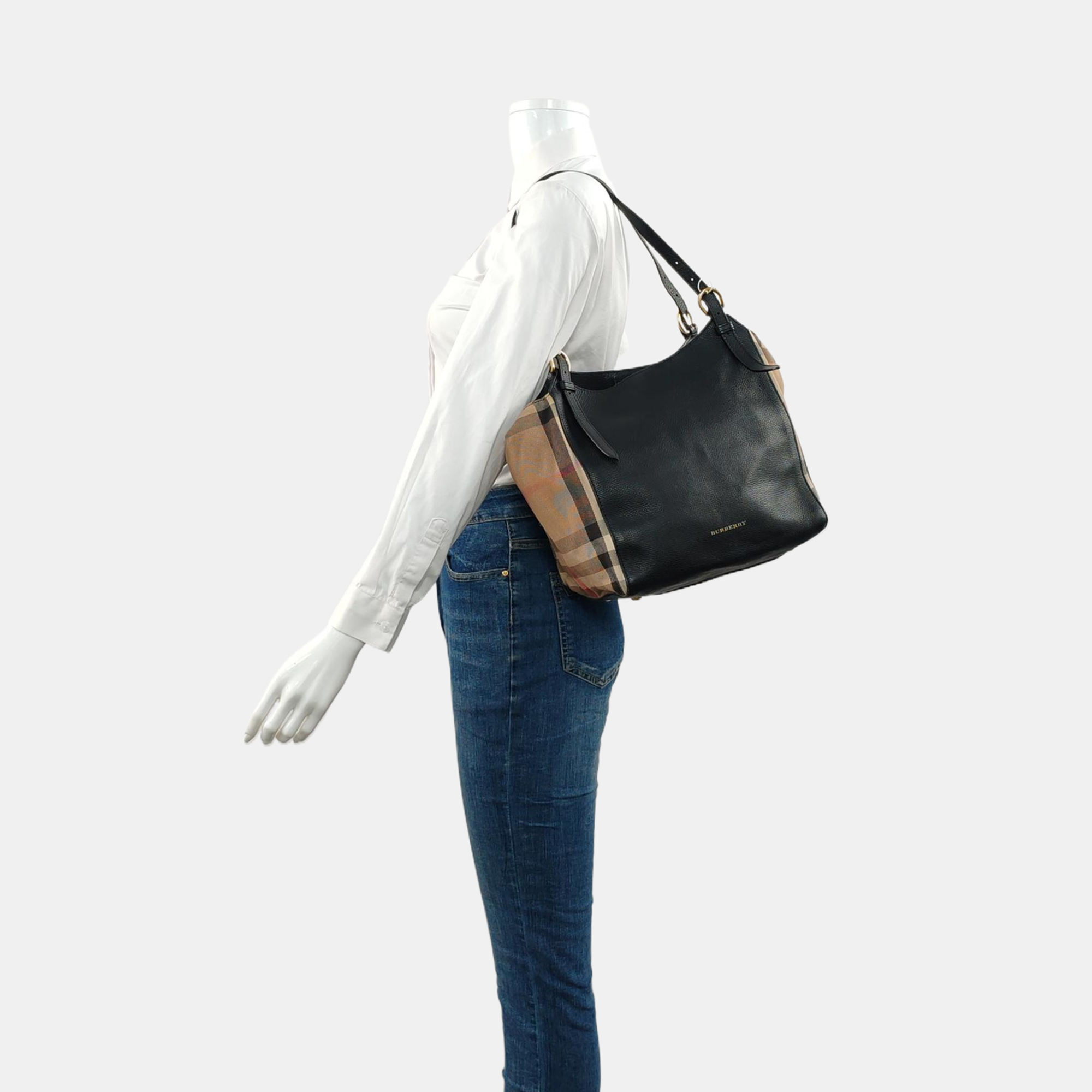 Authenticated pre-owned  Canterbury Calfskin Black - Tote Bag at Looply