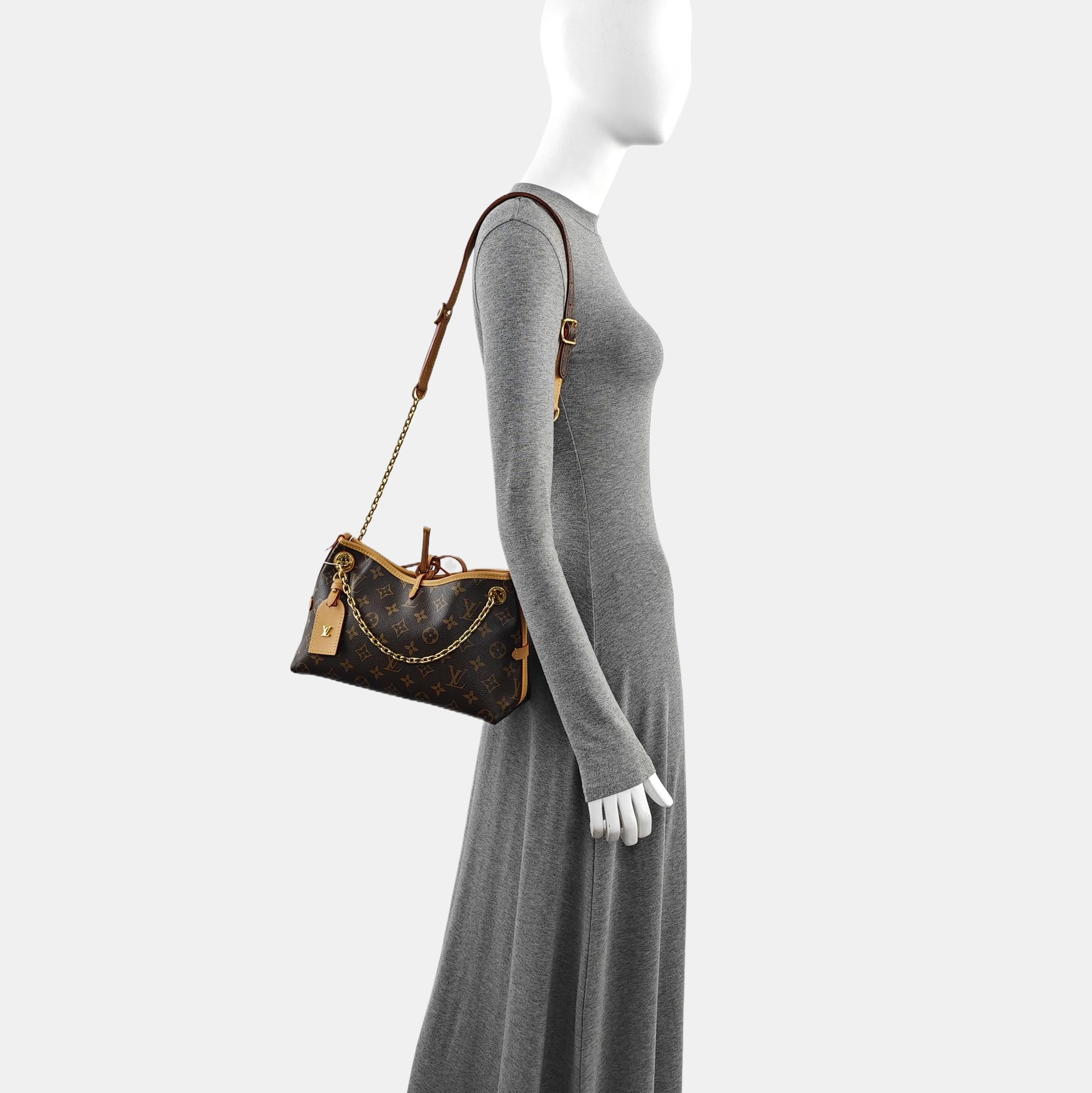 CARRYALL BB Monogram Coated Canvas Brown
