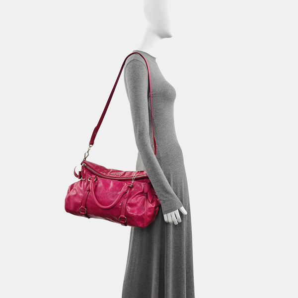 Bow Calfskin Pink