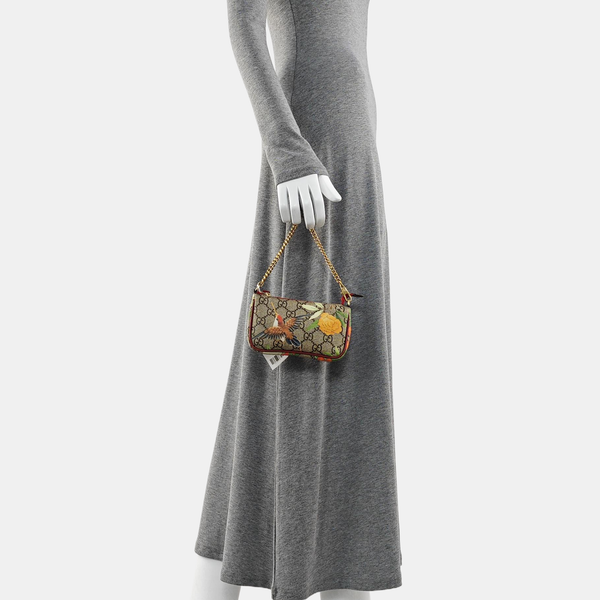 Monogram Coated Canvas Top Handle Bag Beige