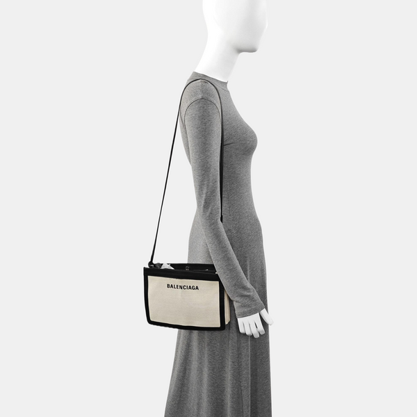 Pochette Medium Canvas Beige