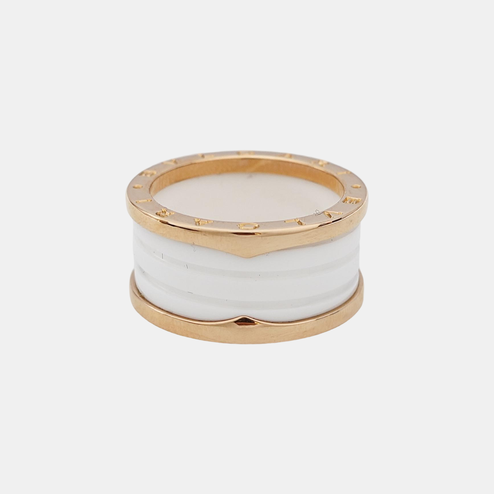 B.ZERO1 18k Rose Gold Ring EU 62