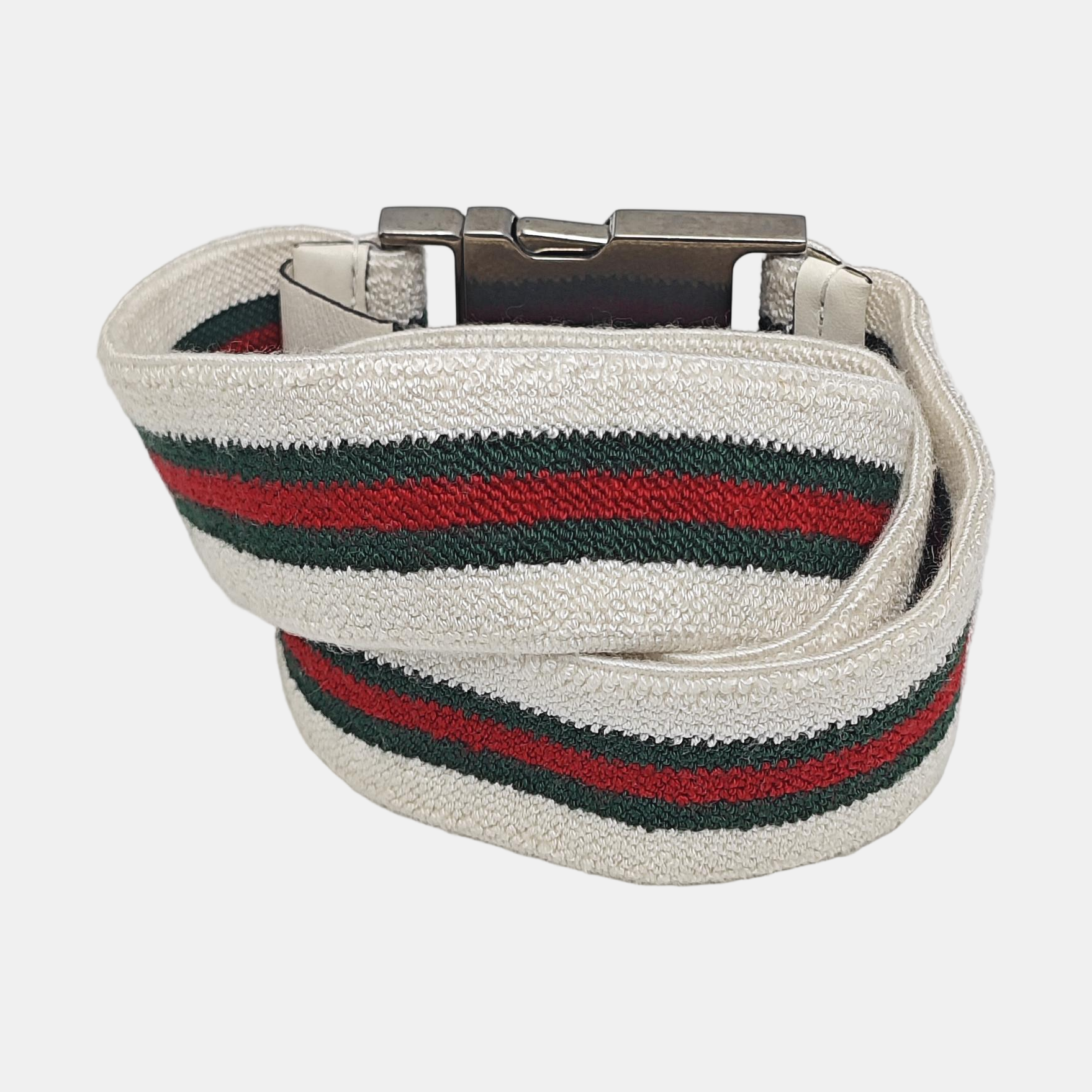 Fabric Belt White
