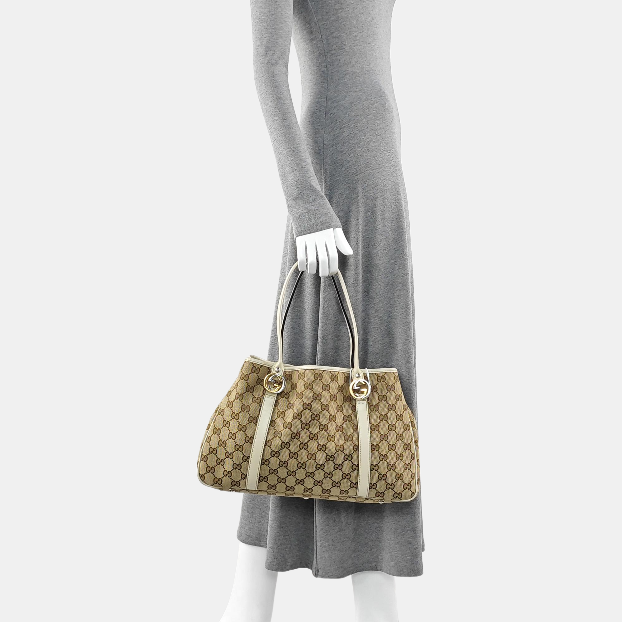 Miss GG Monogram Canvas Brown