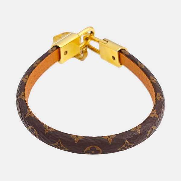 LV TRIBUTE Metal Brown Bangle