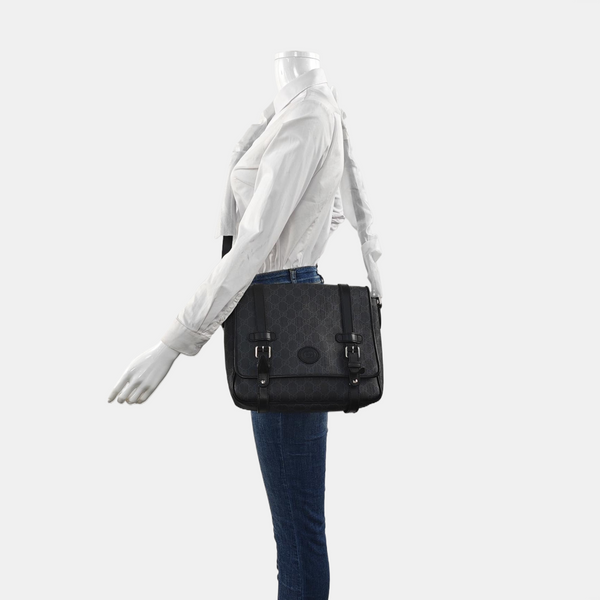 Monogram Coated Canvas Black
