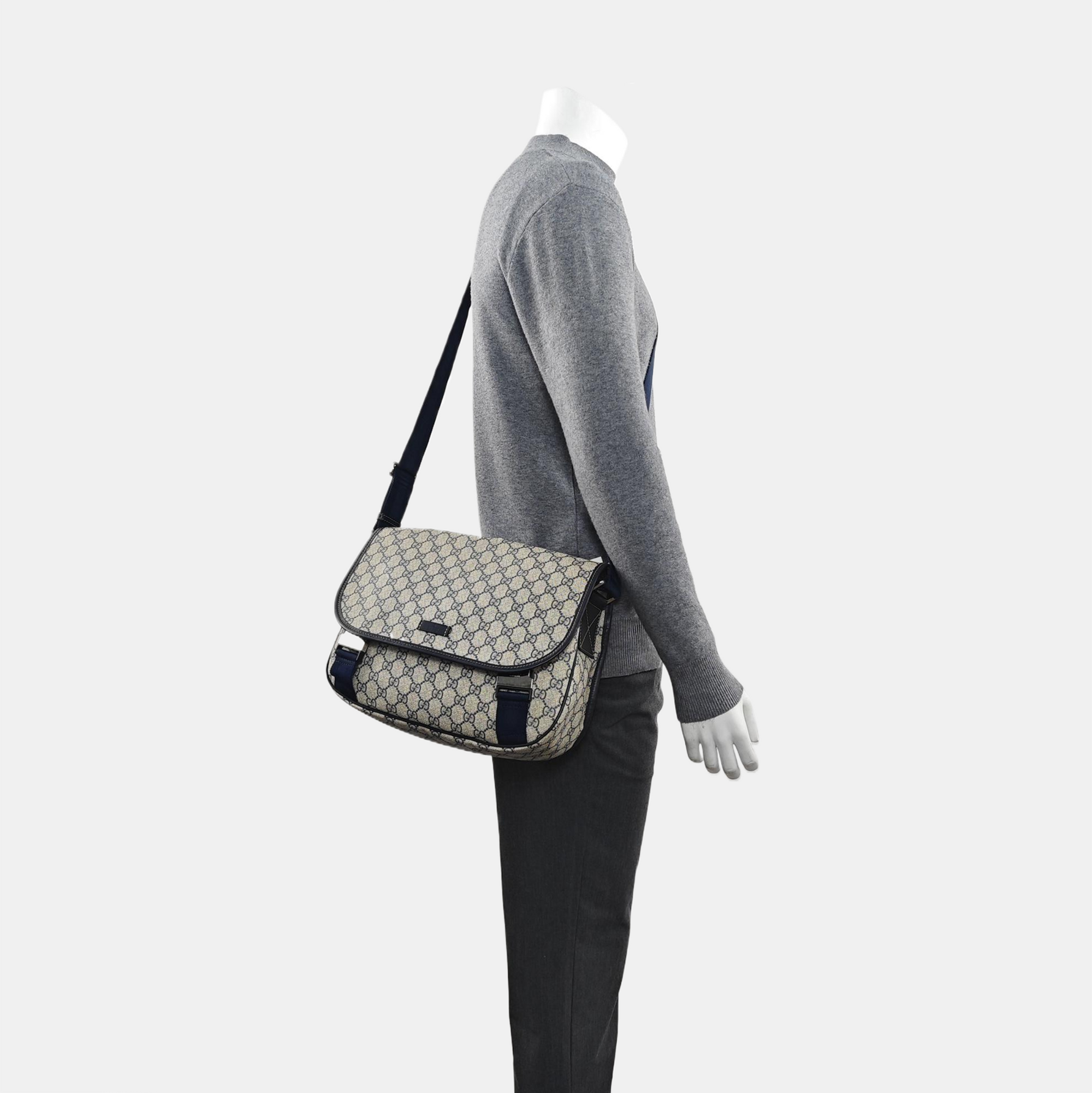 GG Imprime Monogram Coated Canvas Beige