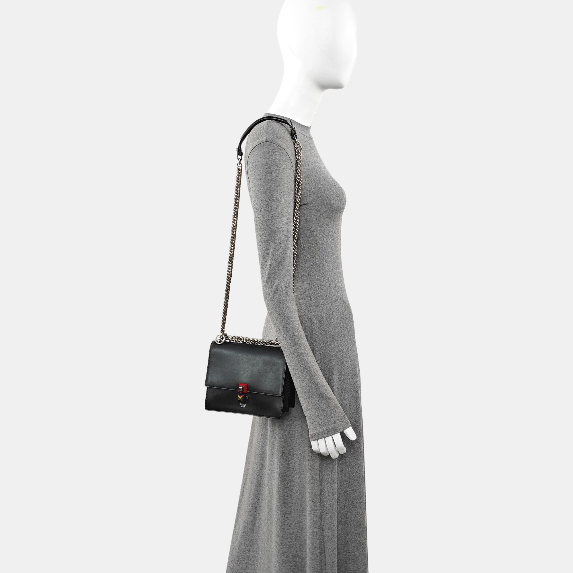 Kan I Mini Calfskin Black