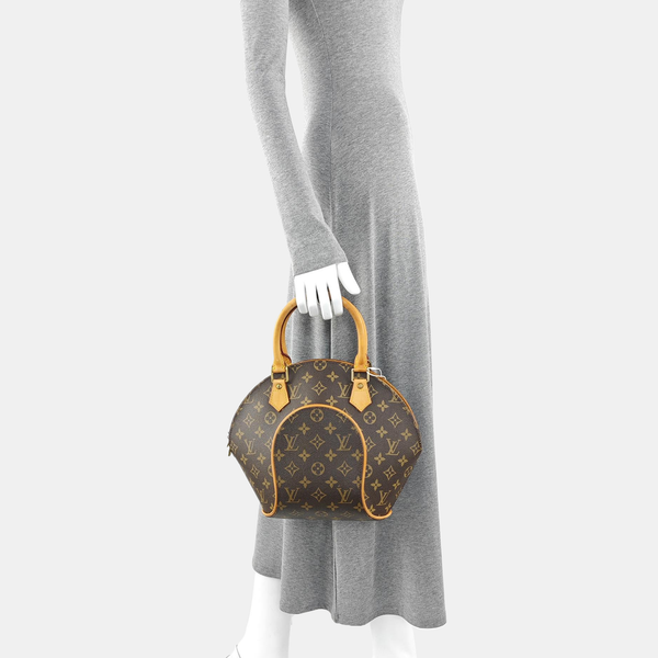 ELLIPSE Monogram Coated Canvas Brown