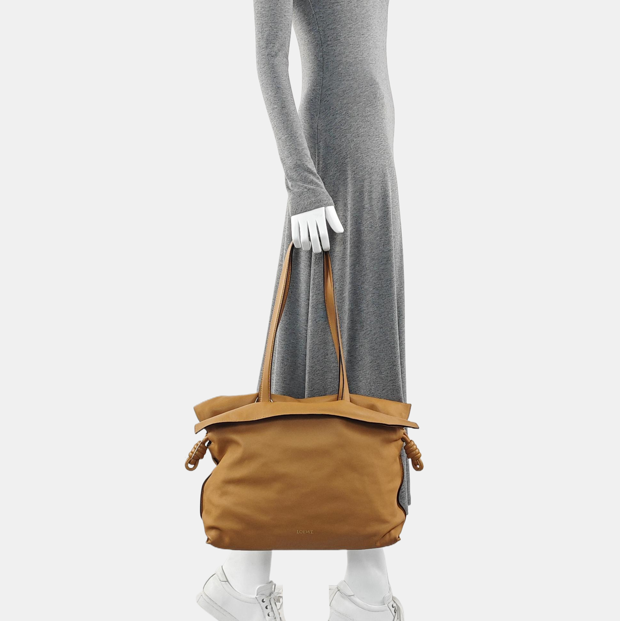 Flamenco Large Calfskin Brown