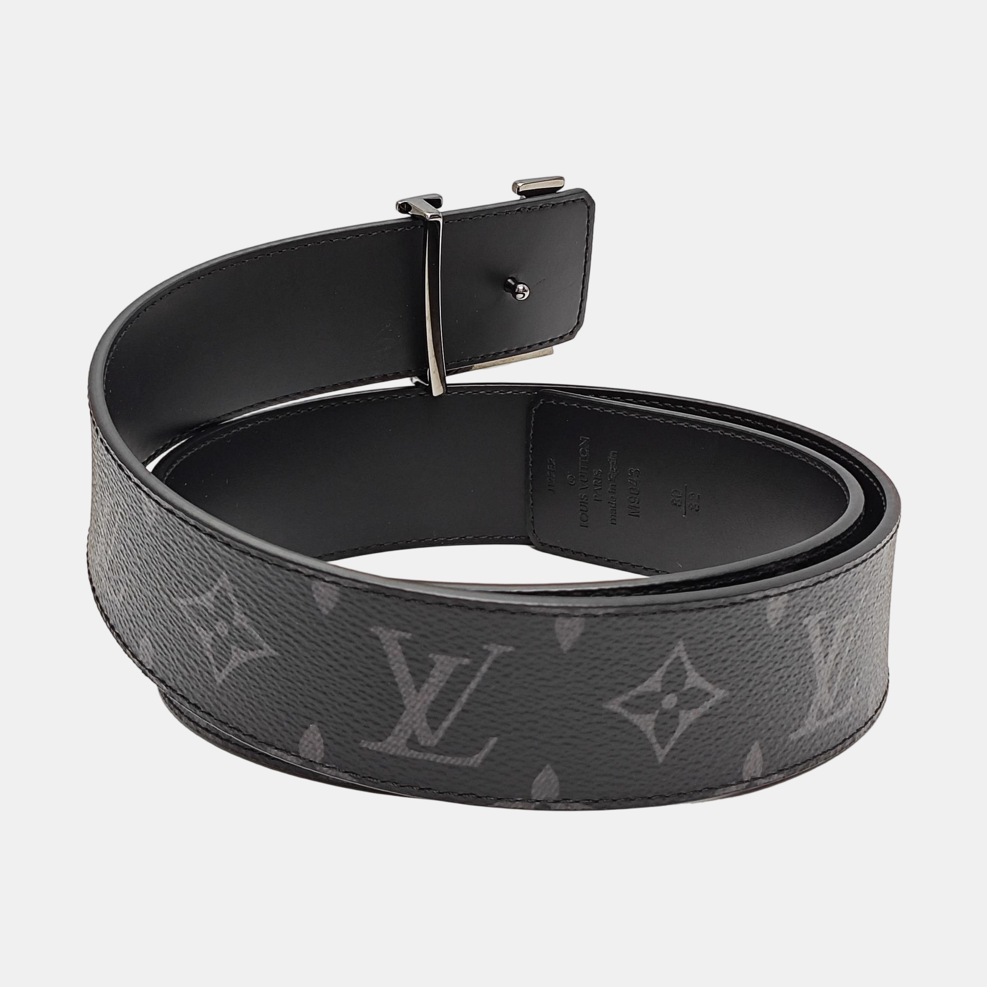 Coated Canvas Belt Black
