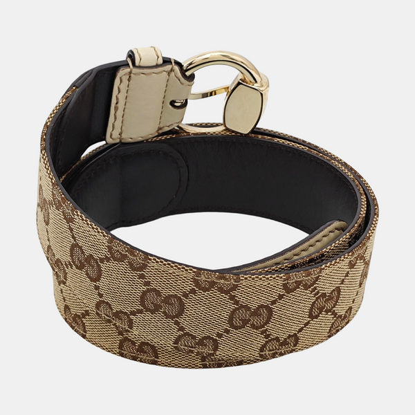 Fabric Belt Beige