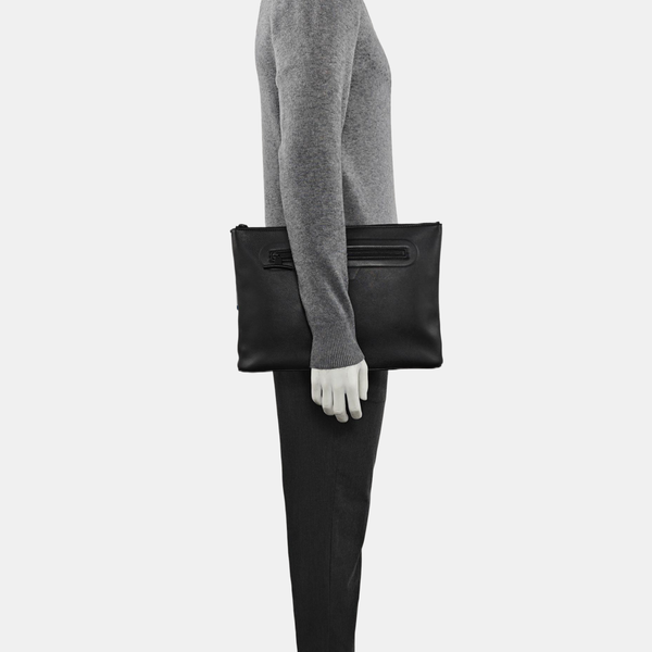 Calfskin Clutch Black