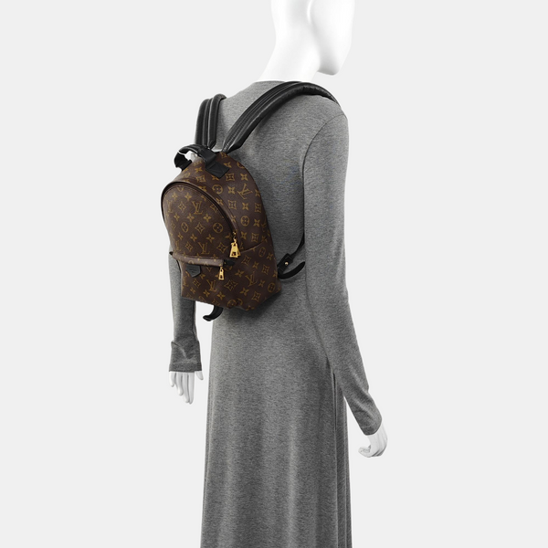 PALM SPRINGS PM Monogram Coated Canvas Brown