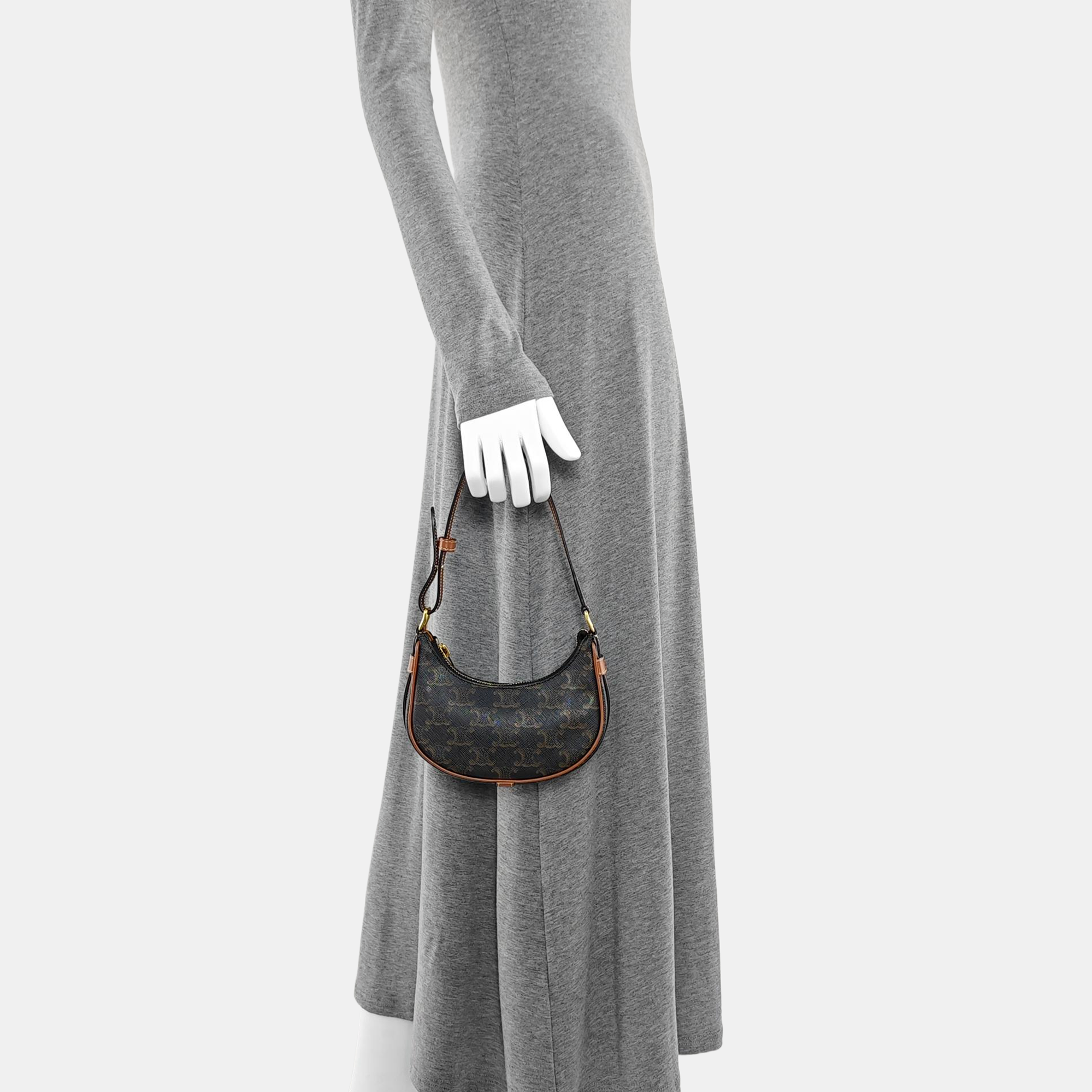 AVA Mini Coated Canvas Brown