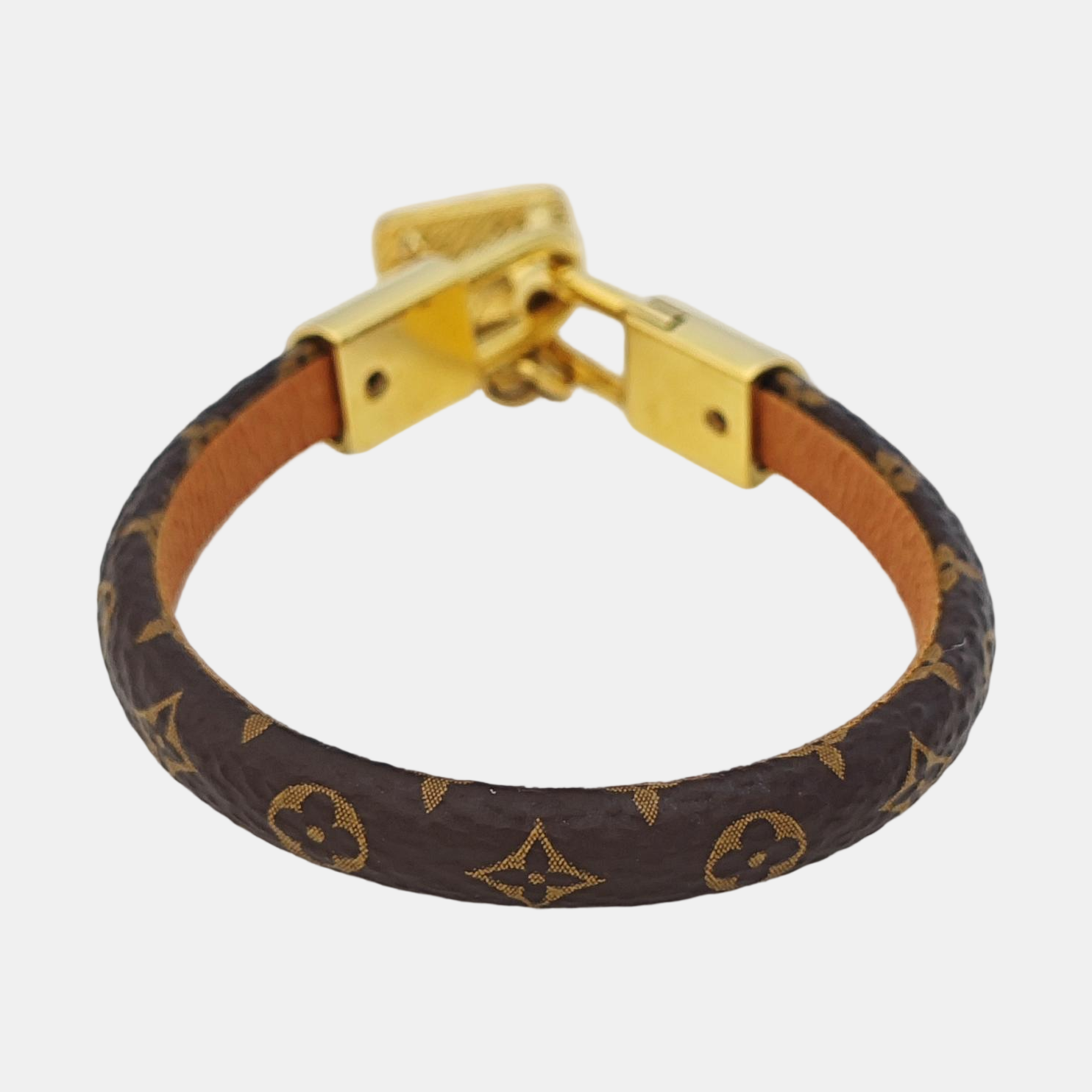 ALMA Leather Brown Bangle