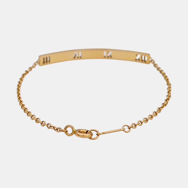 Atlas 18k Rose Gold Bracelet