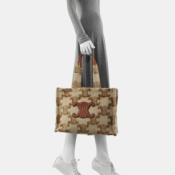 CABAS CELINE Large Wool Beige
