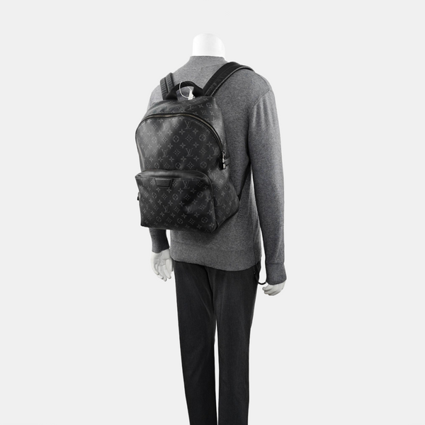 DISCOVERY PM Monogram Coated Canvas Black