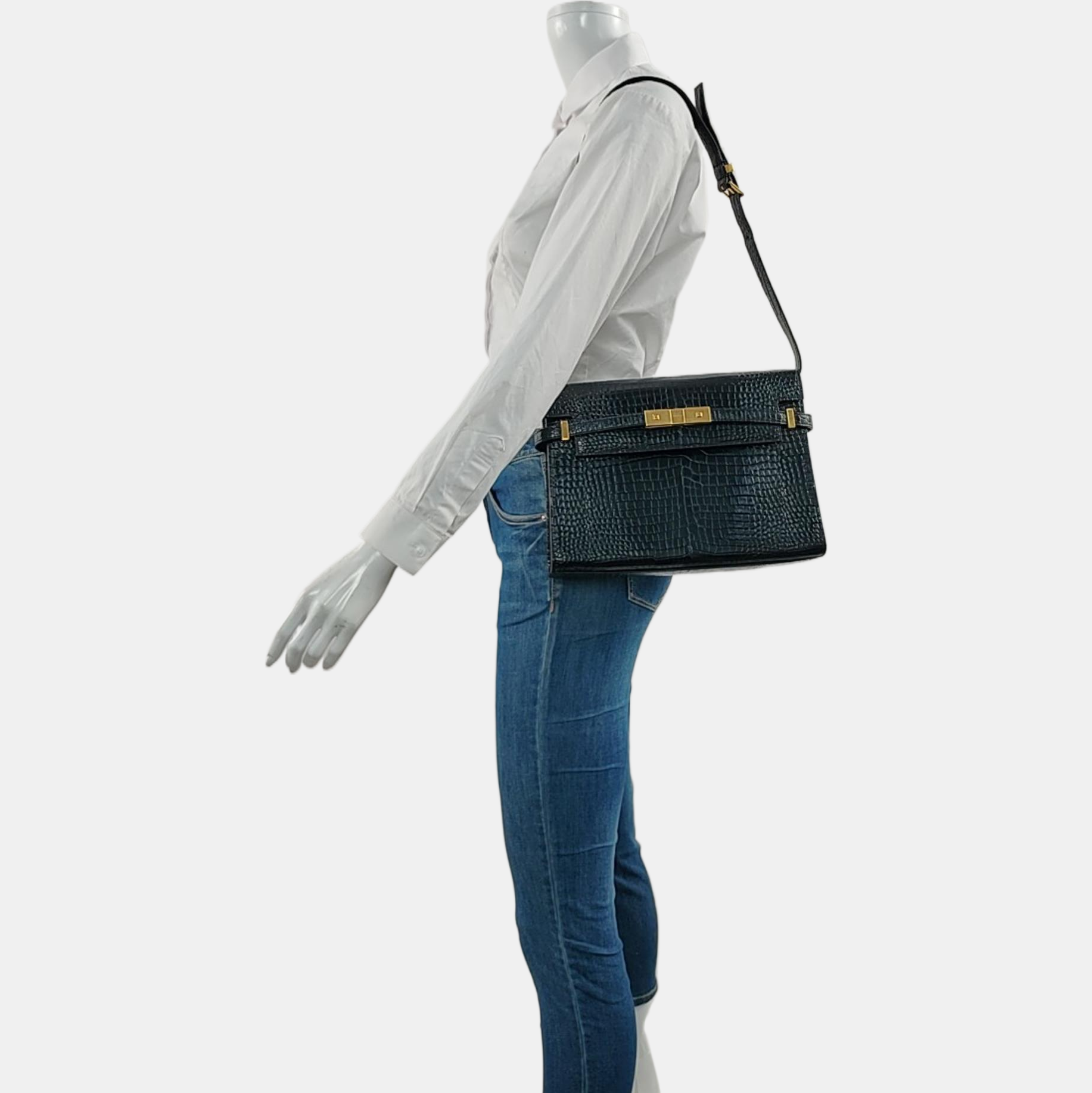 MANHATTAN Calfskin Black